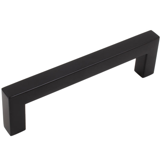 Contemporary Square 96mm Pull, Stainless Steel