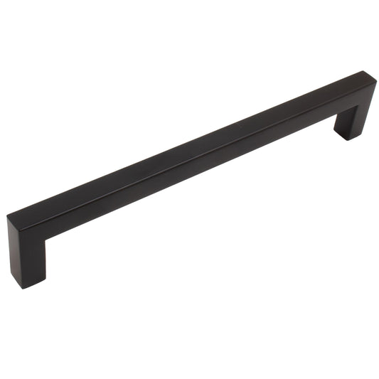 Contemporary Square 160mm Pull, Stainless Steel